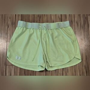 Under Armour Women's Lime Green Shorts